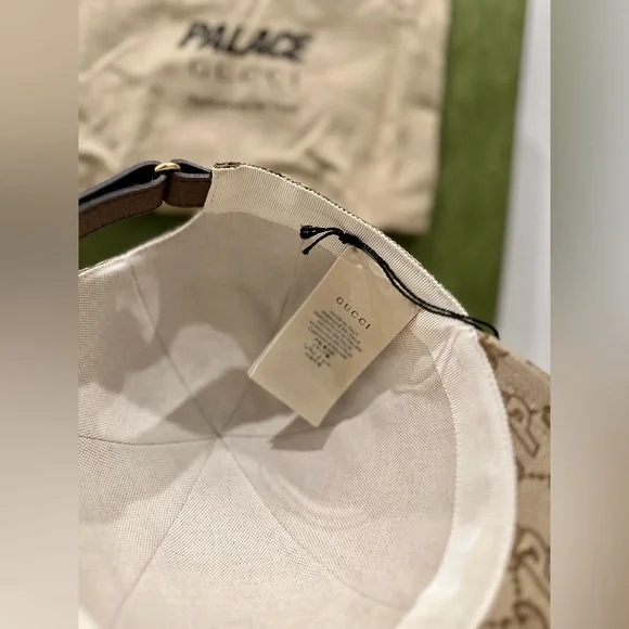 GUCCI x PALACE Canvas Baseball Hat - Picture 10 of 12